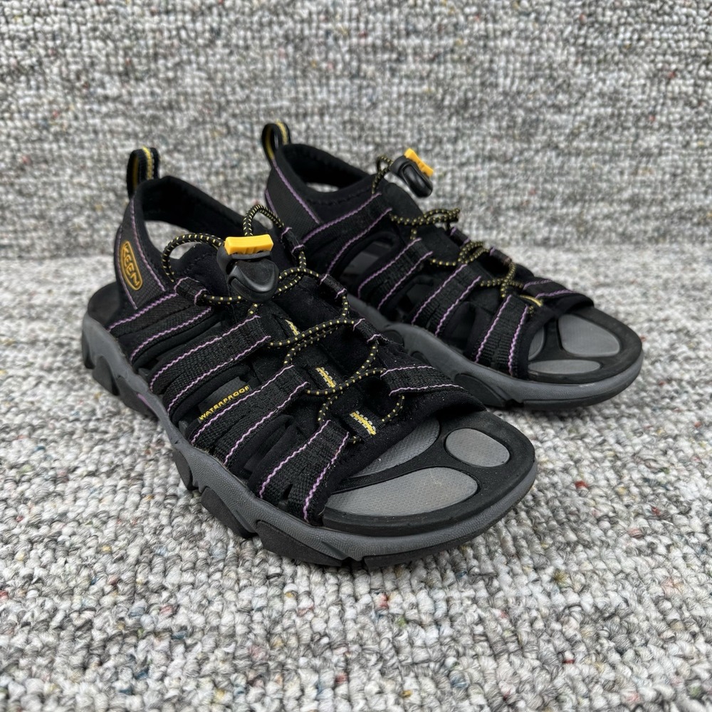 KEEN Newport H2 Sandals Womens 7 Open Toe Waterproof Hiking Water Shoes Black